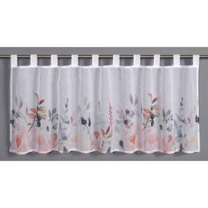 Bílá záclona 135×245 cm Floral – Sehlbach