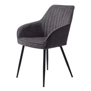 Tmavě šedá jídelní židle Nolan – Unique Furniture