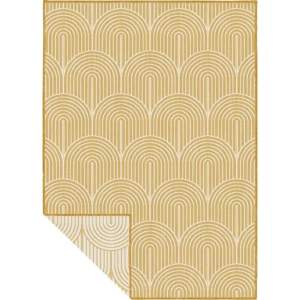 Okrově žlutý venkovní koberec 80×150 cm Pangli Ochre – Hanse Home