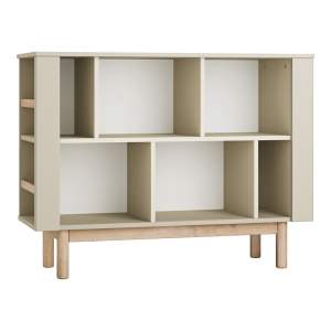 Béžová dětská knihovna 120×40 cm Miloo – Pinio
