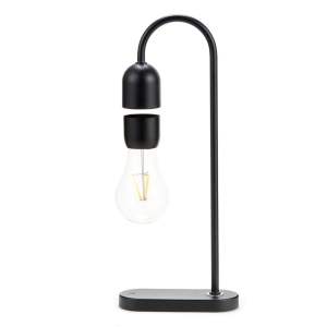 Černá stolní lampa (výška 36,5 cm) Evaro – Gingko