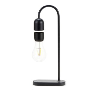 Černá stolní lampa (výška 36,5 cm) Evaro – Gingko