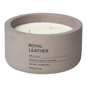 Vonná sojová svíčka doba hoření 25 h Fraga: Royal Leather – Blomus