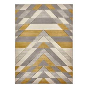 Žlutobéžový koberec Think Rugs Pembroke, 80 x 150 cm