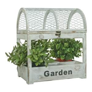 Dřevěný stojan na květiny (výška 39 cm) – Garden Pleasure