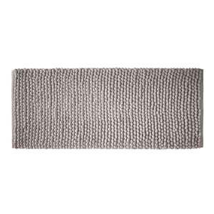 Šedá koupelnová předložka 50×120 cm Aspen Bobble – Bianca