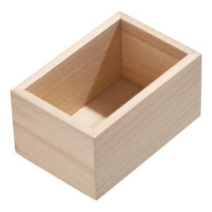 Kuchyňský organizér ze dřeva paulownia iDesign, 12,7 x 8,4 cm