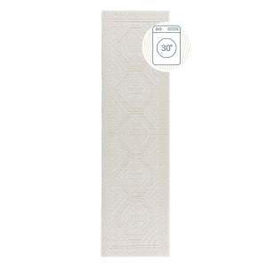 Krémový pratelný běhoun z žinylky 60×240 cm Jaipur – Flair Rugs