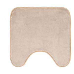 Béžová WC koupelnová předložka 45×45 cm Vitamine – douceur d’intérieur