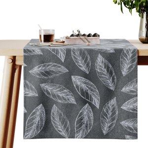 Sametový běhoun na stůl 40×140 cm Calm – Restilo