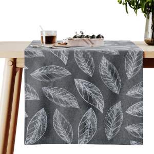 Sametový běhoun na stůl 40×140 cm Calm – Restilo