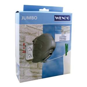 Rozšířitelná šňůra na prádlo Wenko Jumbo, délka 15 m