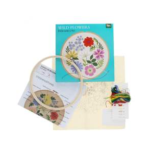 Sada na vyšívání Wild Flowers – Rex London