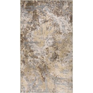 Světle modrý/světle hnědý pratelný koberec 50×80 cm Sandstorm – Vitaus