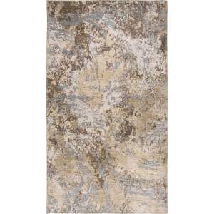 Světle modrý/světle hnědý pratelný koberec 50×80 cm Sandstorm – Vitaus