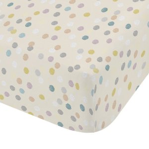 Napínací flanelové dětské prostěradlo 90×190 cm Balloons Spot – Bianca