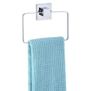 Samodržící háček na ručníky Wenko Vacuum-Loc Ring, nosnost až 33 kg