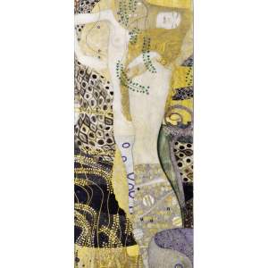 Obraz – reprodukce 30×70 cm Water Hoses, Gustav Klimt – Fedkolor