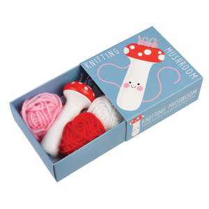 Kreativní sada Knitting Kit Mushroom – Rex London