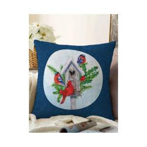 Povlak na polštář s vánočním motivem 43×43 cm – Mila Home
