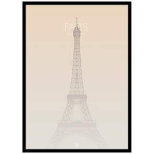 Obraz 50×70 cm Paris Eiffel Tower – Malerifabrikken