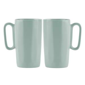 Hrnky z kameniny v mentolové barvě v sadě 2 ks 330 ml Fuori – Vialli Design