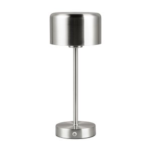 LED stmívatelná stolní lampa ve stříbrné barvě (výška 30 cm) Jeff – Trio