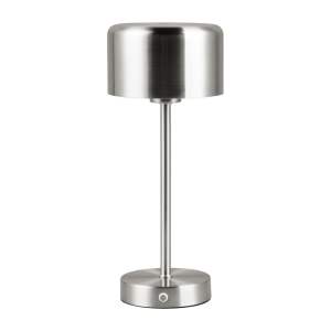 LED stmívatelná stolní lampa ve stříbrné barvě (výška 30 cm) Jeff – Trio