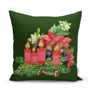 Povlak na polštář s vánočním motivem 43×43 cm – Mila Home