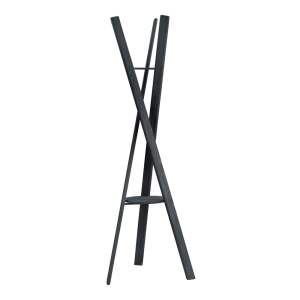 Černý věšák z dubového dřeva 62×176 cm Rakku – Blomus