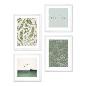 Obrazy v sadě 4 ks 30×40 cm Calm – knor