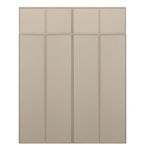 Krémová modulární skříň z borovicového dřeva 200×250 cm Daily – vtwonen