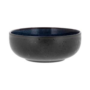 Černo-tmavě modrá mísa z kameniny ø 18 cm – Bitz