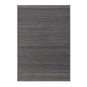 Šedo-zelený bambusový koberec 140×200 cm – Casa Selección