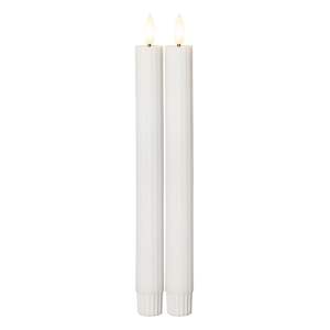 LED svíčky v sadě 2 ks (výška 25 cm) Flamme Stripe – Star Trading