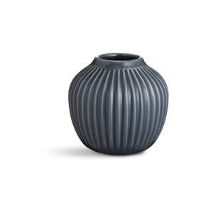 Antracitová kameninová váza Kähler Design Hammershoi, ⌀ 13,5 cm