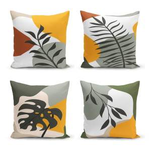 Povlaky na polštáře v sadě 4 ks 43×43 cm – Minimalist Cushion Covers