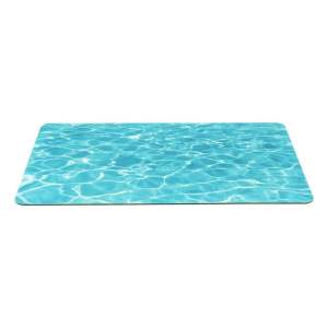 Modrá koupelnová předložka 50×80 cm Blue Sea – Wenko
