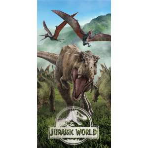Bavlněná dětská osuška 70×140 cm Jurassic Park – Jerry Fabrics