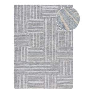 Světle modrý ručně tkaný vlněný koberec 160×230 cm Memphis Wool – Flair Rugs