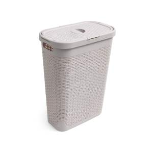 Béžový koš na prádlo Addis Calico, 40 l