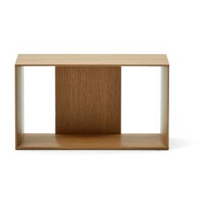 Modulární policový systém v dekoru dubu v přírodní barvě 67×38 cm Litto – Kave Home