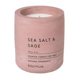 Vonná sojová svíčka doba hoření 24 h Fraga: Sea Salt and Sage – Blomus
