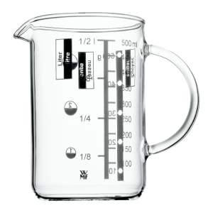 Skleněná odměrka WMF, 0,5 l