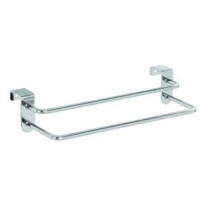 Závěsný držák na utěrky iDesign Metalo, 27 x 14 cm