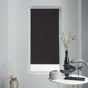 Černá textilní roleta 90×180 cm Occult – douceur d’intérieur