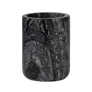 Černý mramorový kelímek na zubní kartáčky Marble – Mette Ditmer Denmark