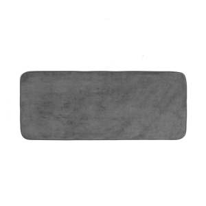 Antracitová koupelnová předložka 50×120 cm Vitamine – douceur d’intérieur