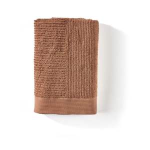 Oranžovohnědá bavlněná osuška 70×140 cm Terracotta – Zone