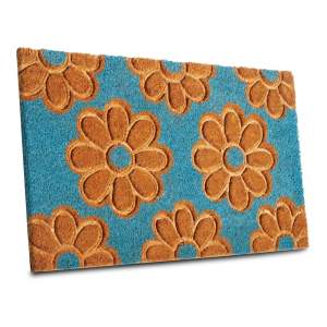 Rohožka z kokosového vlákna 45×75 cm Flowers – Hanse Home